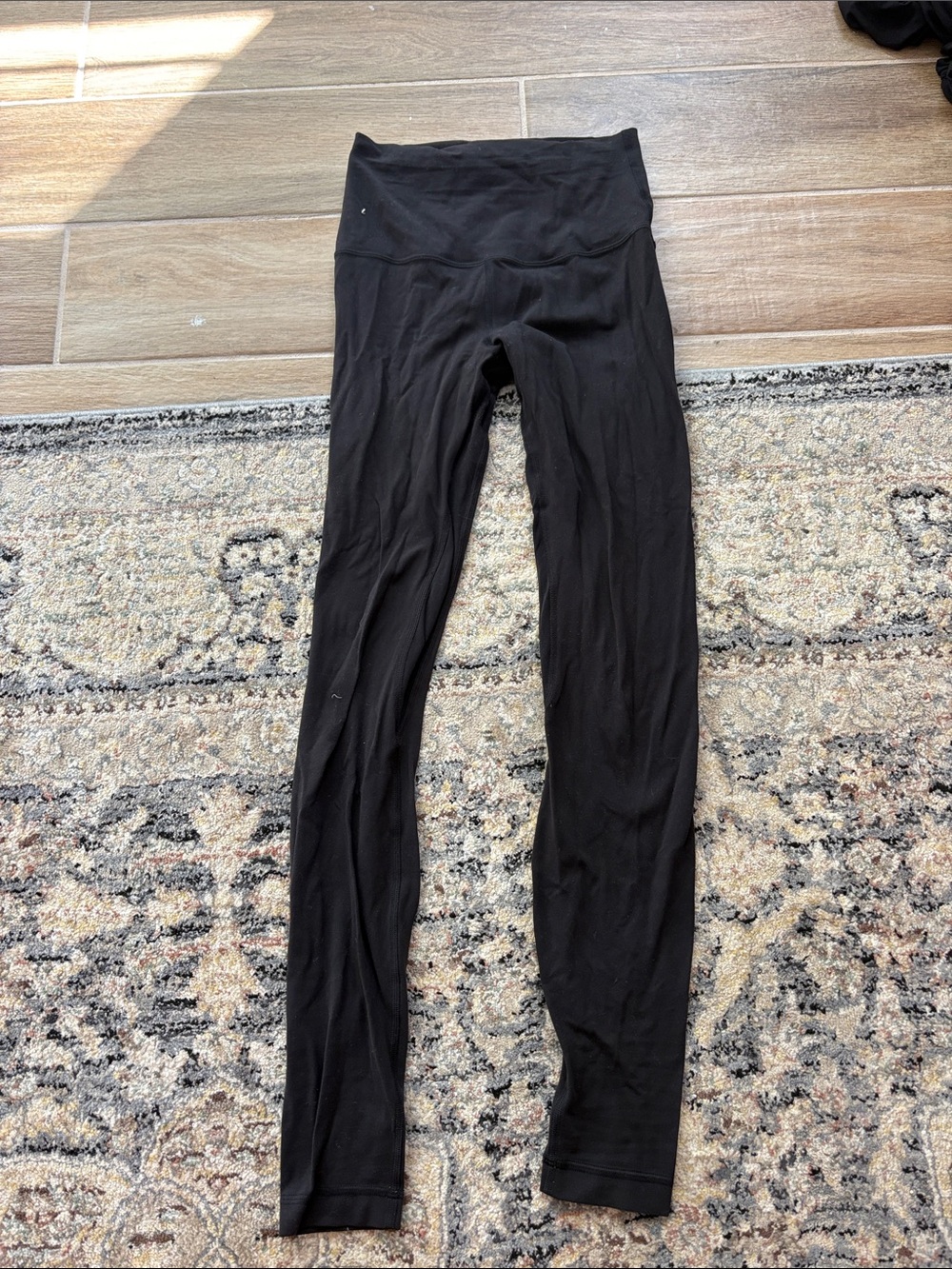 Black High-Waist Lululemon Leggings